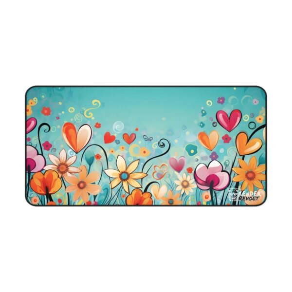 Lively Hearts Desk Mat 3