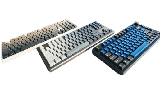 Images of three Mechanical Keyboards